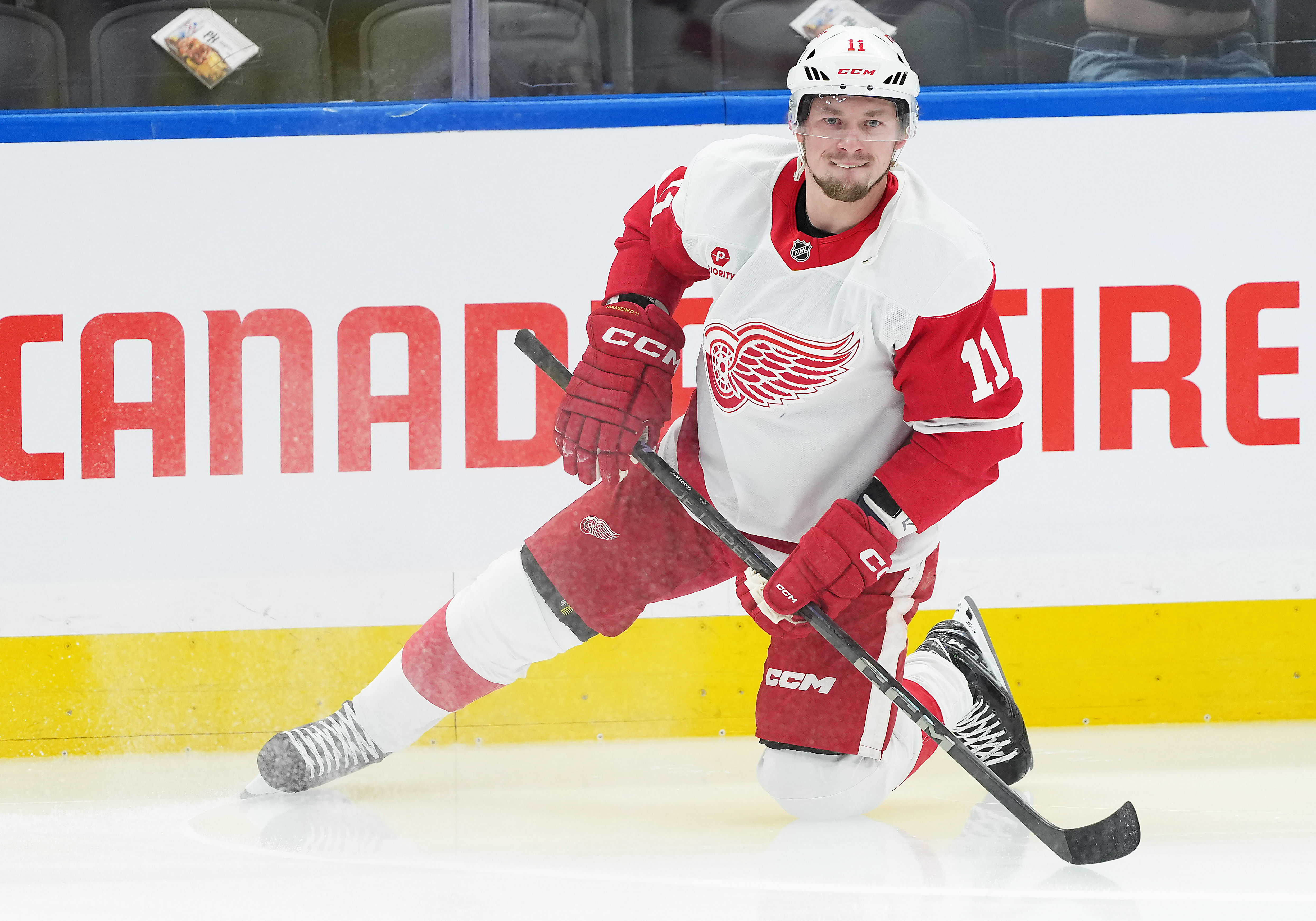 Tarasenko had a disappointing season in Detroit, prompting trade discussions - Source: Imagn